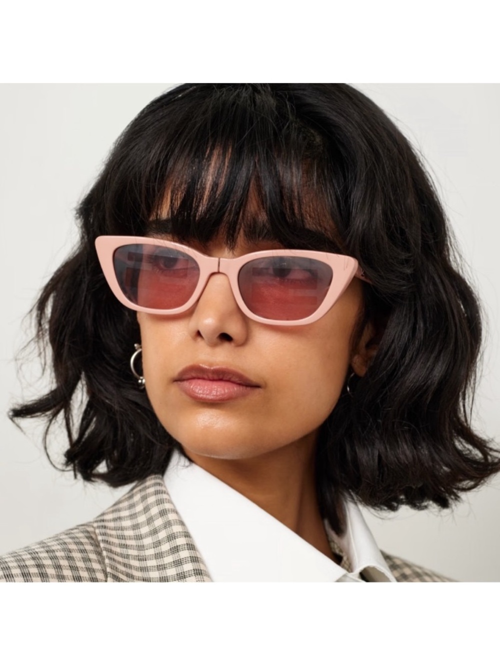FENDI PINK BAGUETTE SUNGLASSES